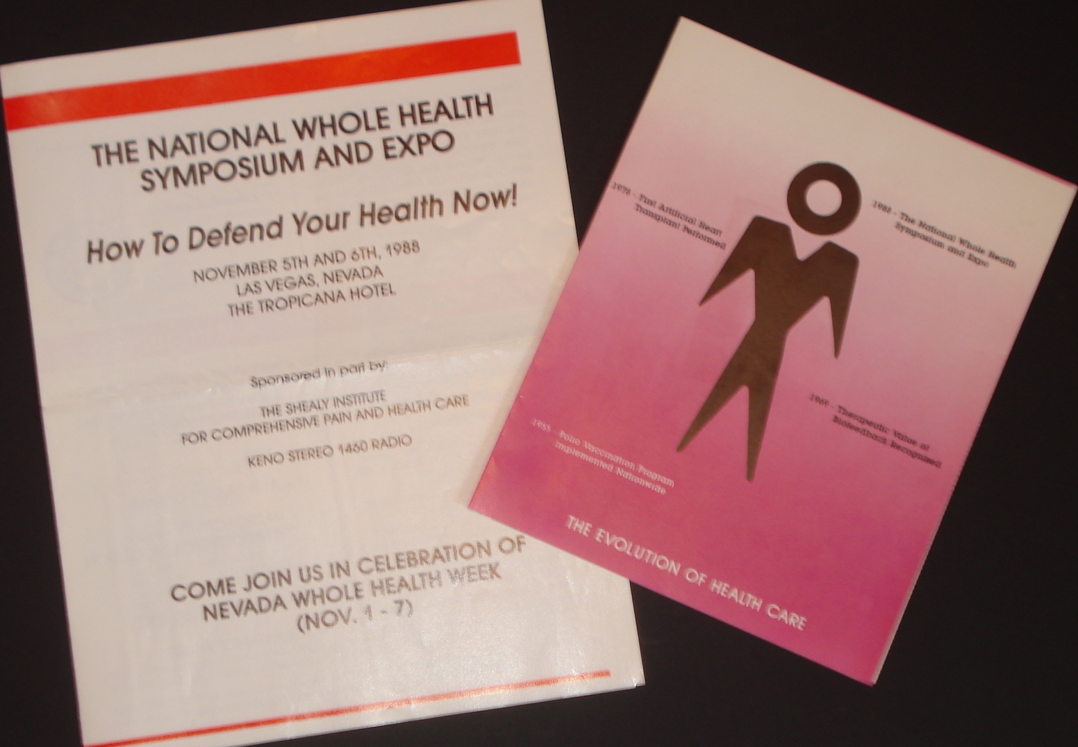 Health Symposium Brochures